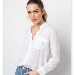 Rails Charli “Metallic Stars” Shirt – Size Small